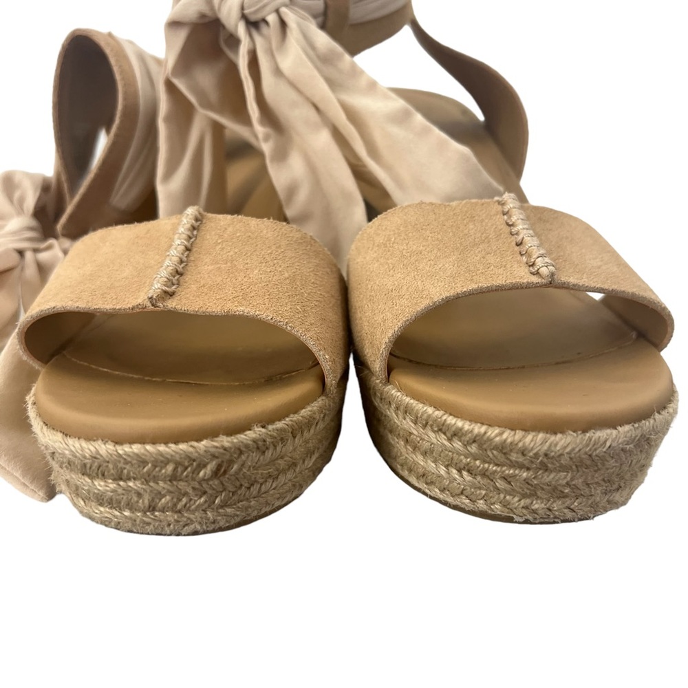 Ugg‎ Wittley Suede Espadrille Wedge Sandal size 10 - Picture 6 of 13